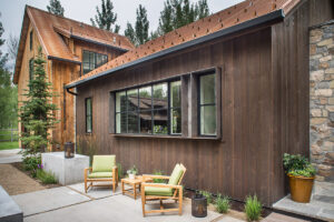West Ketchum outside patio open space