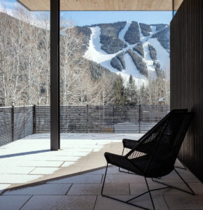 Sage Residence patio bald mountain view spacious
