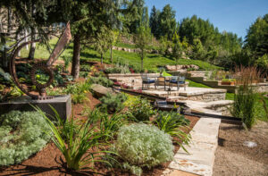 warm springs 2 yard patio stone walking path