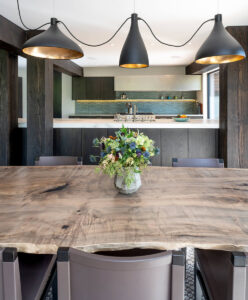 North of Ketchum Riverfront dining room light fixtures