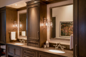 white clouds bathroom