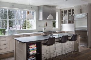 West Ketchum kitchen spacious