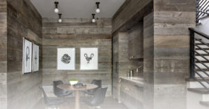 lake minnetonka nook wood paneling contemporary