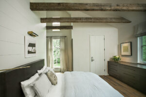 West Ketchum Bedroom large dresser wood beams