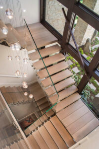 warm springs 2 stairs light fixture